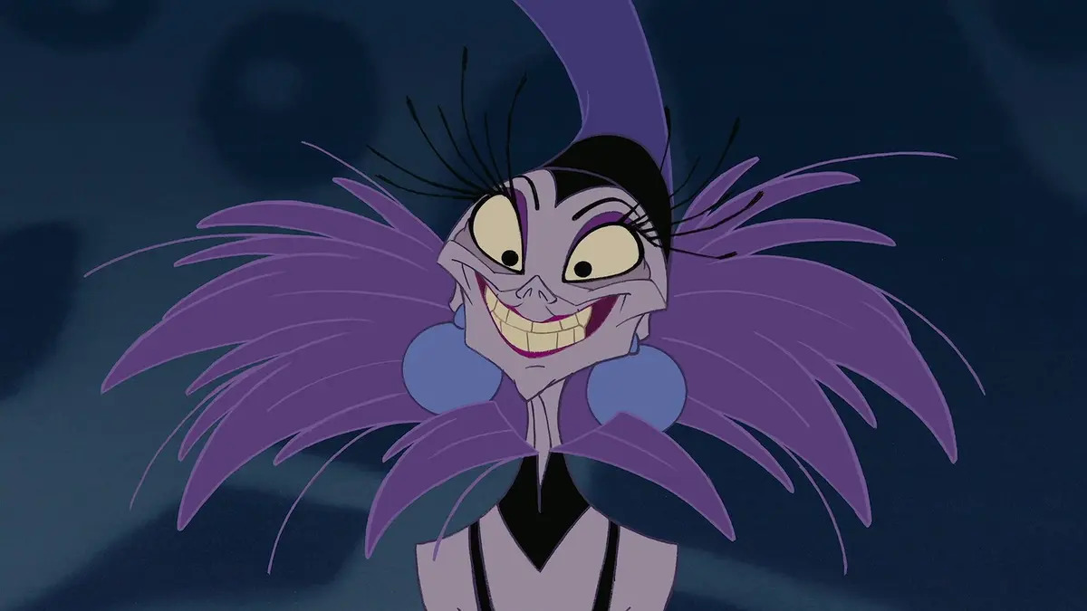 Close-up of Yzma from The Emperor's New Groove
