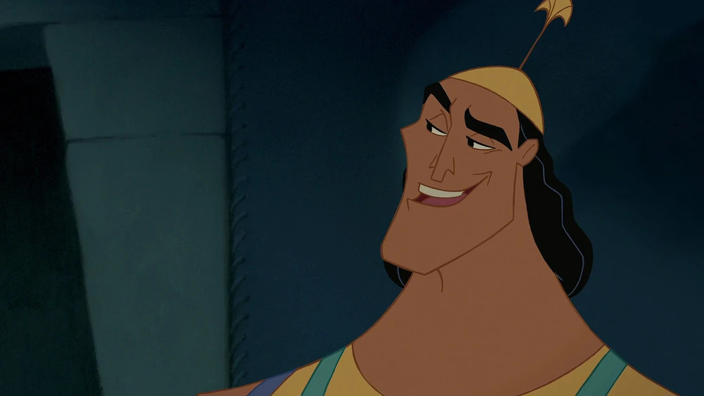 Close-up of Kronk from The Emperor's New Groove