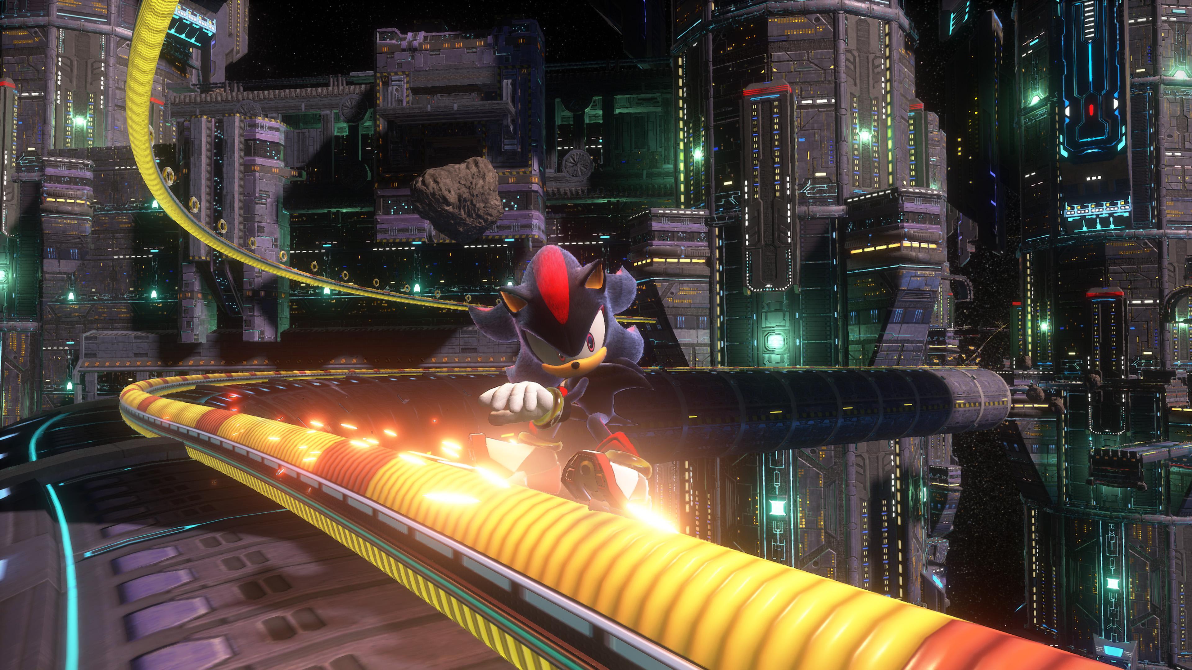 Shadow the Hedgehog gameplay from Sonic X Shadow Generations