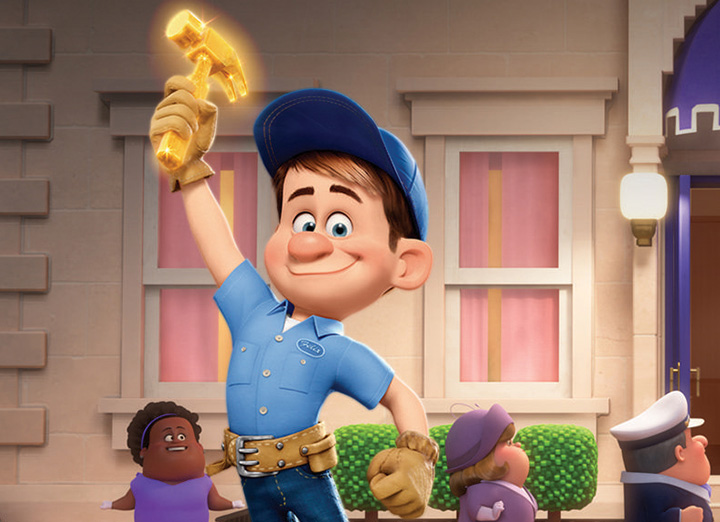 Fix-It Felix Jr. in his signature pose