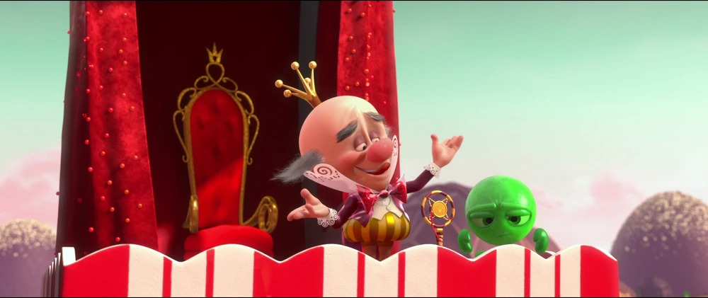 King Candy and his sidekick Bill in Wreck-It Ralph